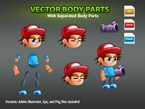 2D Game Character Sprites 1 Screenshot 2