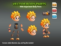 2D Game Character Sprites 2 Screenshot 2