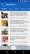 NewsOcean - News App Android Source Code Screenshot 4
