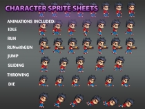 2D Game Character Sprites 3 Screenshot 2