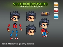 2D Game Character Sprites 3 Screenshot 4