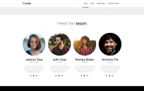 Corpo - Business HTML Template Screenshot 7