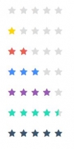 Pure CSS Star Rating Widgets Screenshot 2