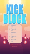 Kick Block - iOS Xcode Source Code Screenshot 4