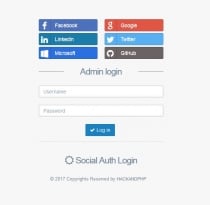 Social Oauth Login PHP Screenshot 4