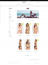 Pts Swimwear - PrestaShop Theme Screenshot 5