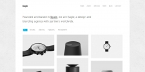 Eagle - Responsive Minimal HTML Template Screenshot 2