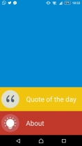 1Quote - Android App Source Code Screenshot 1