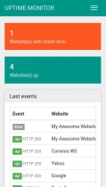 Website Uptime Monitor PHP Script Screenshot 3