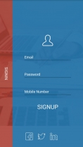 Signin UI Android App Components  Screenshot 2