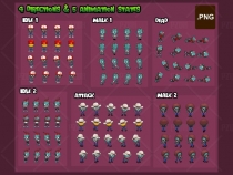 Zombie Horde - Game Sprites Screenshot 1