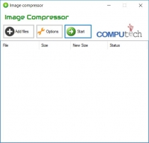 C# Image Compressor Source Code Screenshot 1