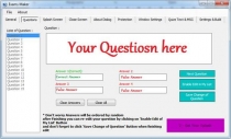 Exams Maker Pro Source Code Screenshot 5