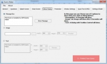 Exams Maker Pro Source Code Screenshot 9