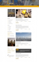 Architecture Development HTML Template Screenshot 2