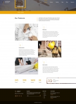 Architecture Development HTML Template Screenshot 5