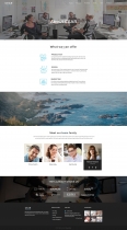 Cear - PSD Website Template Screenshot 2