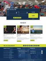 VW Fitness Pro - WordPress Theme Screenshot 4