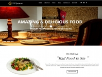 VW Restaurant Pro - WordPress Theme Screenshot 1