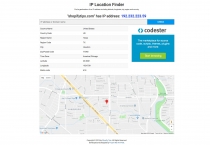 IP Location Finder Script Screenshot 2