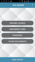 Doc Keeper - Android Source Code Screenshot 2