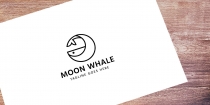 Moon Whale - Logo Template Screenshot 1