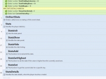 Construct 2 - Player Statistics Template Screenshot 1