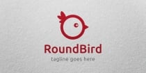 Round Bird - Logo Template Screenshot 2