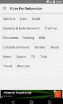 Video For Dailymotion - Android Source Code Screenshot 3