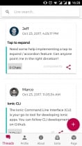 Fire Forum - Ionic Firebase Forum App Source Code Screenshot 2