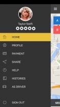 Uber Style Taxi App - Android Source Code Screenshot 7