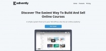 Edivently - Sell Courses WordPress Plugin Screenshot 1