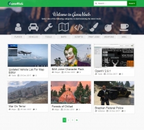 GameMods Theme - Game Modding Wordpress Theme Screenshot 1