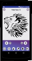 How To Draw Tribal Tattoos - Android Source Code Screenshot 3