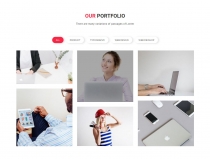 Biddo - One Page Portfolio WordPress Theme Screenshot 1