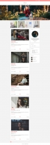 Amira - WordPress Personal Blog Theme Screenshot 1