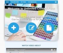 Unlimited  Contact Form Extend PHP Screenshot 1