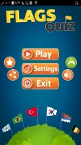 Flags Quiz - Android Game with Admin Panel Screenshot 1