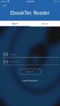 Ebook Reader - iOS App Source Code Screenshot 4