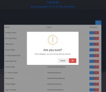 Laravel VueJS Pagination And CRUD Screenshot 2