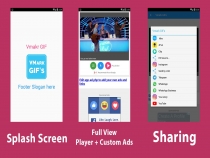 VMark GIF - Android App Template With Full Website Screenshot 3