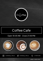 Coffee Menu Flyer Template Screenshot 2