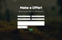 DomainSale - Landing Website PHP Script Screenshot 2