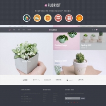 Leo Florist PrestaShop Theme Screenshot 1