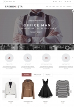 Fashionista Prestashop Theme Screenshot 1