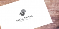 Diamond Tag Logo Template Screenshot 1