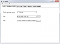 SFX Maker .Net Application Source Code Screenshot 4