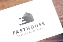 Fast House Logo Template Screenshot 1