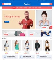 Fabulous - Multipurpose eCommerce HTML Template Screenshot 5