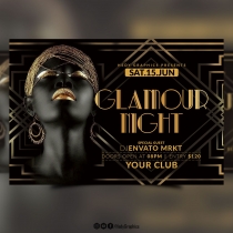 Glamour Night Flyer Screenshot 2